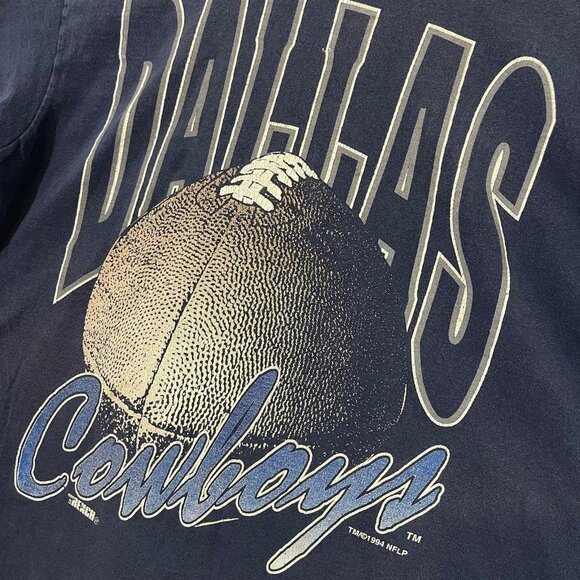 Vintage Dallas Cowboys 1994 T-shirt Men’s‎ Large NFL Blue Short Sleeve Shirt - Picture 4 of 11